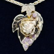 Bramble Gold Dormouse Necklace